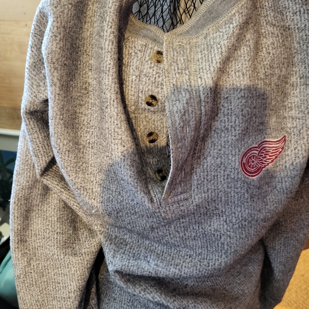 Red Wing Women's Henley, Blk Fri Deal!